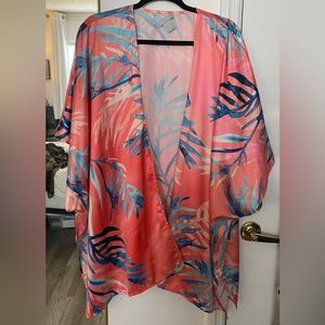 Nordstrom Multi Print Pink Kimono